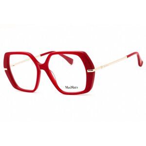 NEW MAX MARA EYEGLASSES RED WOMEN EYEWEAR MAX MARA MM5174 090